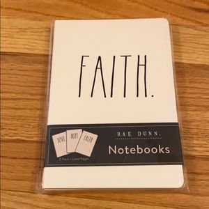 Rae Dunn Lined Notebooks Set of 3